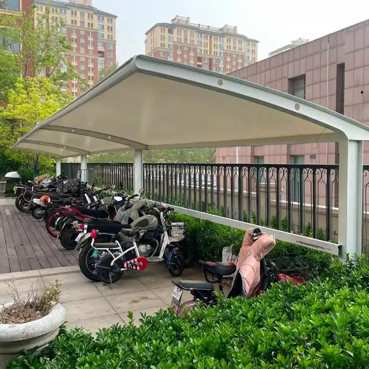 奉新县膜结构电动车棚